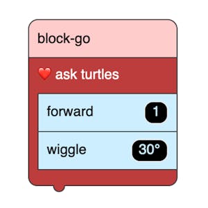 Blocks-based ABM with NetTango from Coursera Project Network online course platform