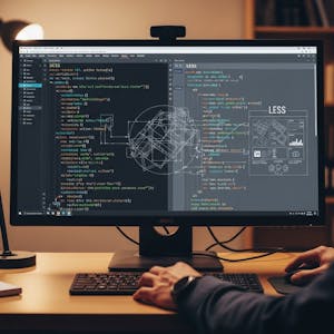 LESS & SASS: Build and Optimize CSS Faster from EDUCBA online course platform