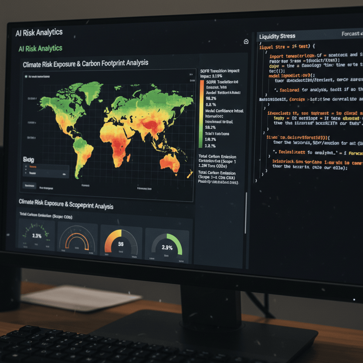 Analyze Financial Risk Using AI, Markets, and Governance