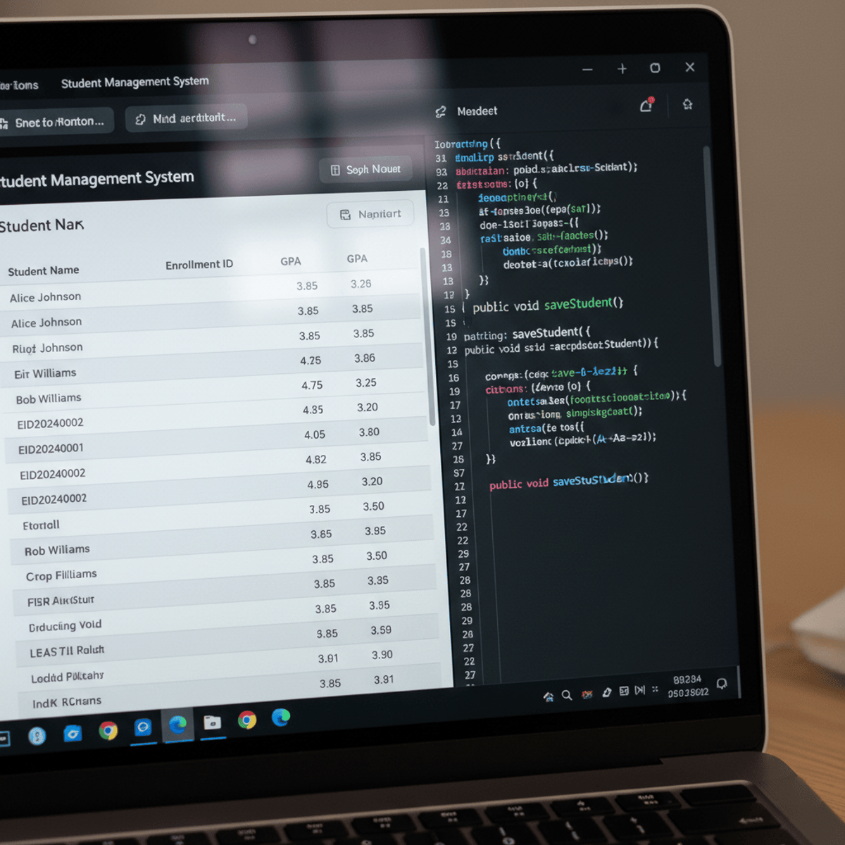 Develop a Java Student Management System