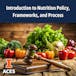 Introduction to Nutrition Policy, Frameworks, and Process
