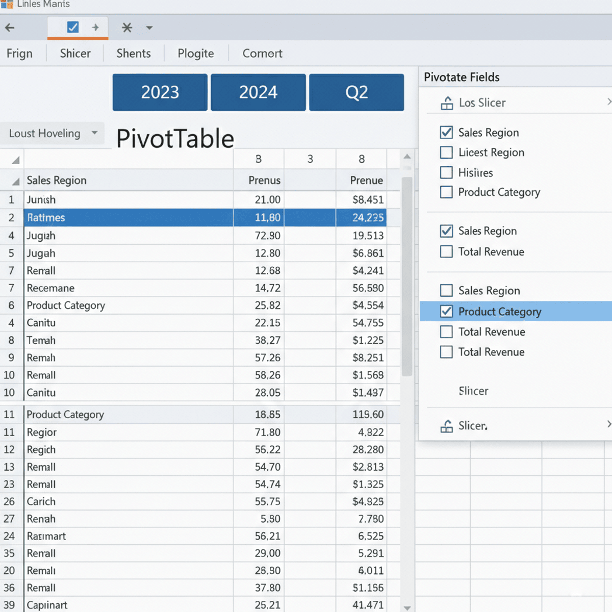 Analyze & Build Dashboards Using Excel Pivot Tables