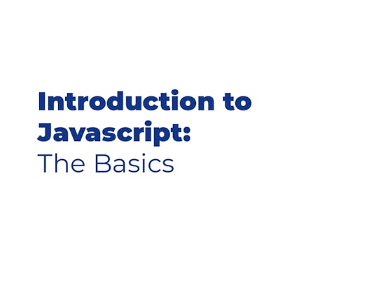 Introduction to HTML, CSS, & JavaScript | Coursera