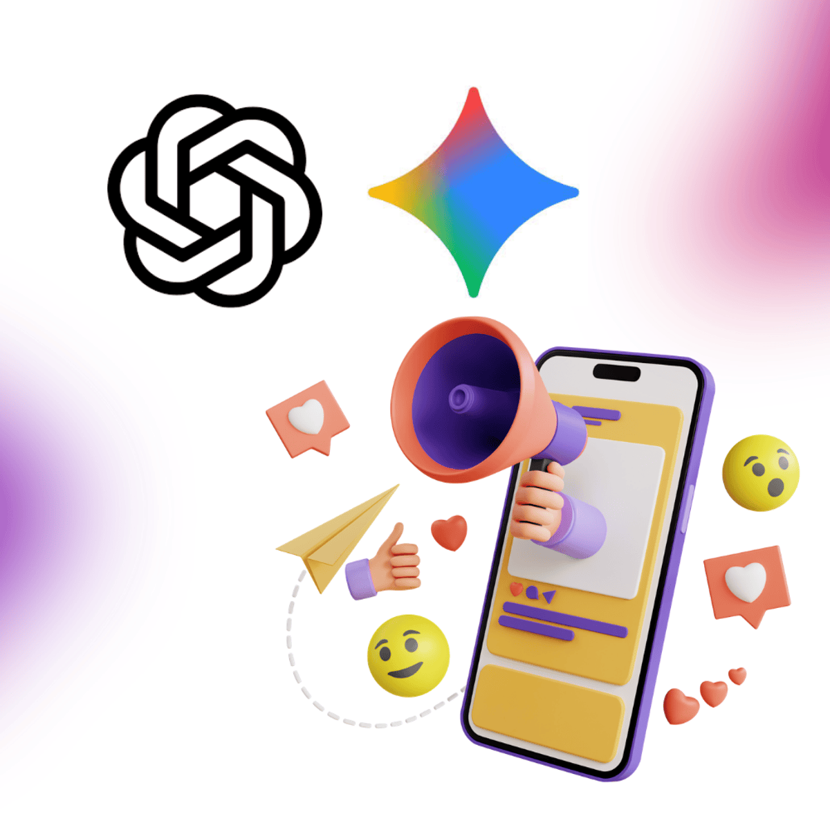 AI Social Media Marketing with ChatGPT & Gemini