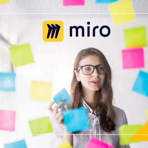 Diagramas de afinidad en Miro from Coursera Project Network online course platform