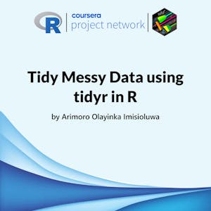 Tidy Messy Data using tidyr in R - Online CE Course