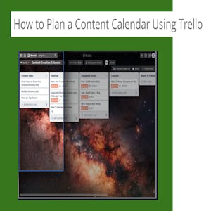 How to Plan a Content Calendar using Trello - Online CE Course