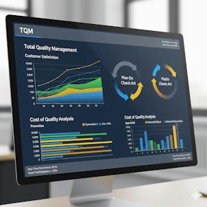 Image for the Mastering Total Quality Management: Analyze, Apply & Improve online course