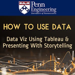 Image for the Data Viz Using Tableau & Presenting With Storytelling online course