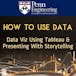 Data Viz Using Tableau & Presenting With Storytelling