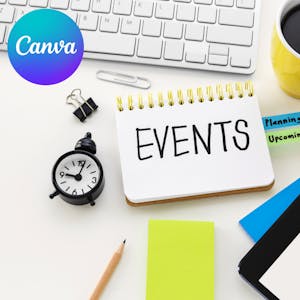 Organize an event with Canva - Online CE Course