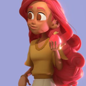 Nomad Sculpt 3D: Stylized Female Pt 3: Hair & Final Touches - Online CE Course