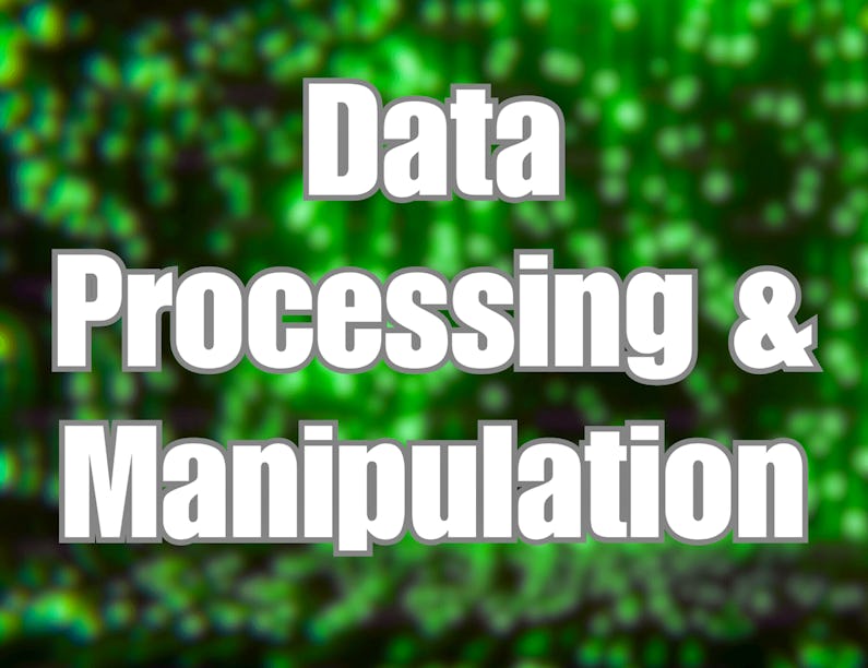 Data Manipulation at Scale: Systems and Algorithms | Coursera