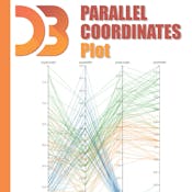 Simple Parallel Coordinates Plot using d3 js