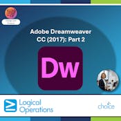 Adobe Dreamweaver CC (2017): Part 2
