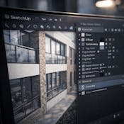 Design and Render a 3D Urban Duplex in SketchUp