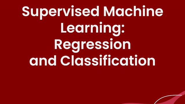 Advanced Learning Algorithms | Coursera