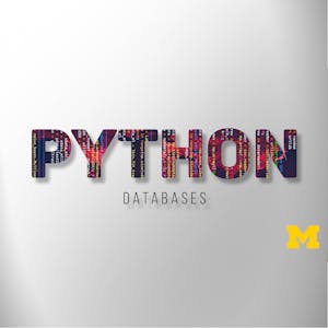 Using Databases with Python from Coursera | Course by Edvicer