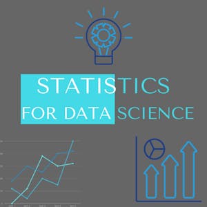 Statistics For Data Science from Coursera Project Network online course platform