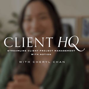 Image for the Client HQ: Streamline Client Project Management with Notion course