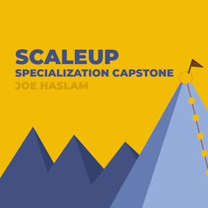 Scale Up Specialization Capstone - Online CE Course