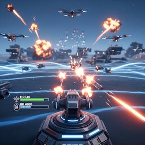 Image for the Unreal Engine: Build a Turret Shooter with Blueprints online course