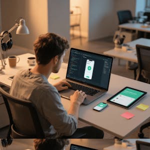 Image for the Cross Platform Mobile Development with React Native online course