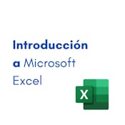 Introducción a Microsoft Excel