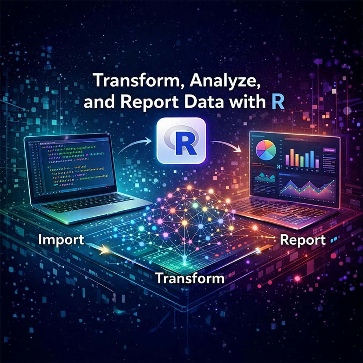 Transform, Analyze, and Report Data with R