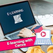 Create e-learning content with Canva for your students