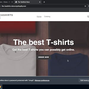 Create your e-commerce store with Shopify - Online CE Course