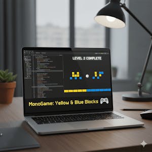 MonoGame Development: Build & Implement Blocks from EDUCBA online course platform