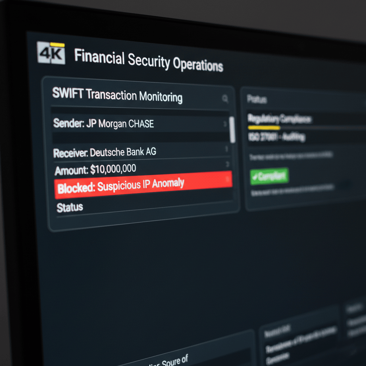 Analyze Cybersecurity Risks in Financial Systems