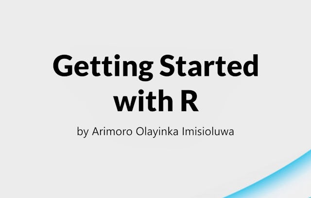 Introduction to R Programming for Data Science | Coursera