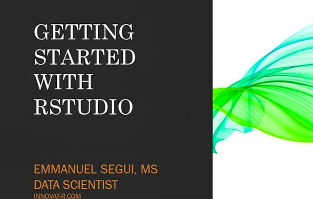Getting Started with R