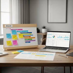 Agile Project Management: Estimate, Lead & Deliver Value from EDUCBA online course platform