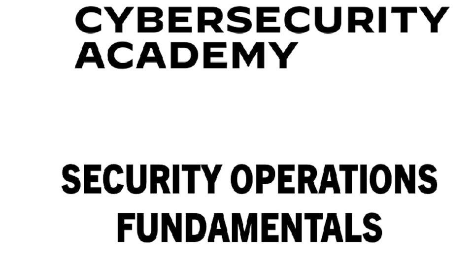 Modern Security Operations | Coursera