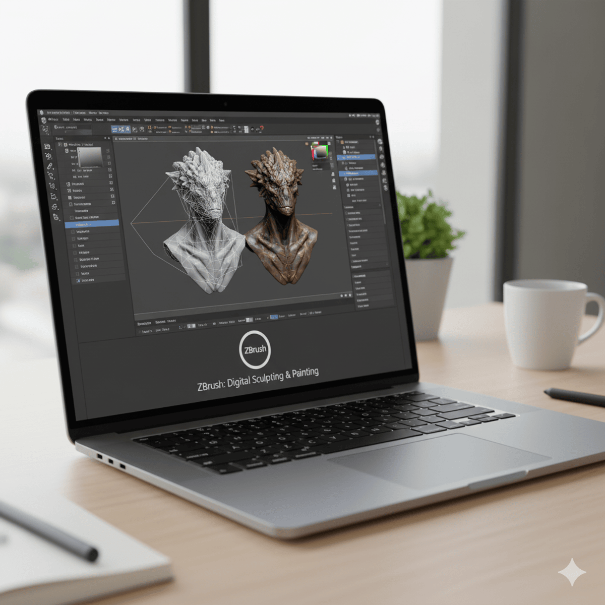 ZBrush Basics: Sculpt, Render & Finalize 3D Models