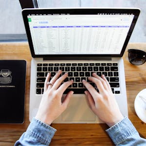 Using Basic Formulas and Functions in Microsoft Excel from Coursera Project Network online course platform