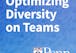 Optimisation de la Diversité dans les Équipes