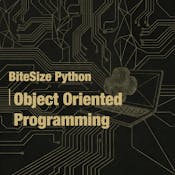 BiteSize Python: Object Oriented Programming