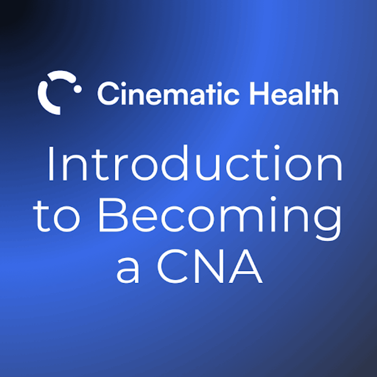 Image for the Introduction to Becoming a CNA online course