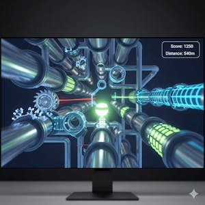 Unity Game Development: Build and Design Pipe Runner from EDUCBA online course platform