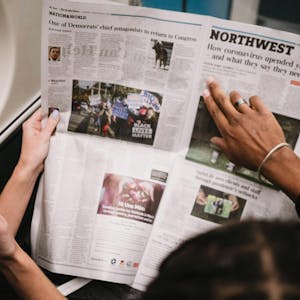 Intermediate English: The Media from Voxy online course platform