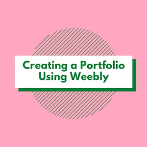 Creating a Portfolio Using Weebly
