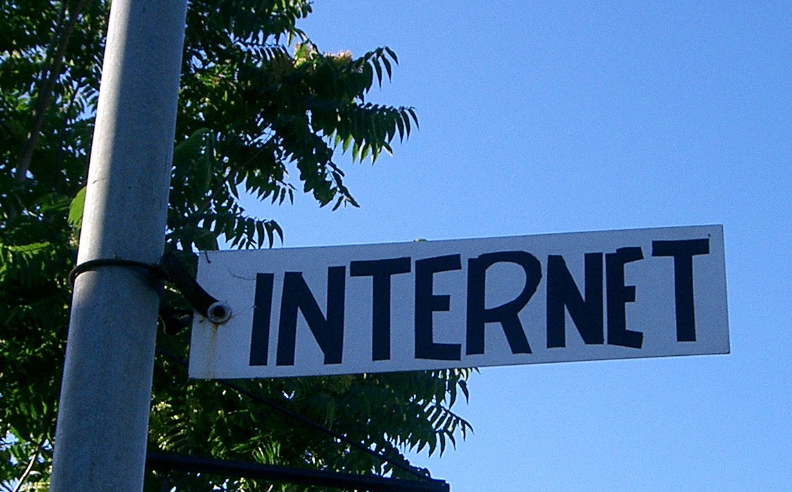 Internet-sign