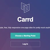Create a no-code one page SMB website with Carrd