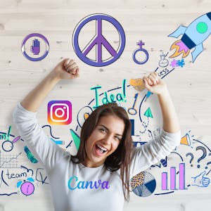 Build social awareness content for Instagram with Canva - Online CE Course