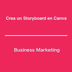Crea un Storyboard en Canva - Online CE Course