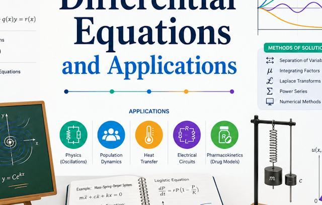 Advanced Science Equations Differential Equations & Advanced Applications | Coursera